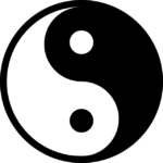 Yin & Yang Symbol of Traditional Chinese Veterinary Medicine.