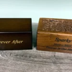 Two Samples of Complimentary Wooden Urn's.